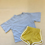 Casper Relaxed Tee - Sky