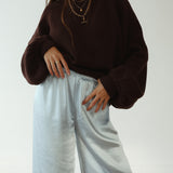 Women's Bea Cotton Knit Jumper - Coffee