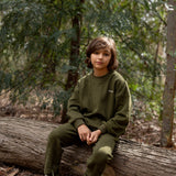 Woodie 3D Logo Tracksuit - Olive