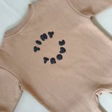 Otto Puff Circle Logo Romper - Fawn