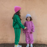 Woodie 3D Logo Tracksuit - Fuchsia