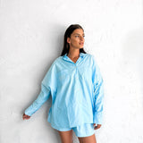 Women's Kirra Cotton Set - Capri Blue