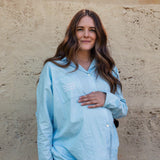 Women's Kirra Cotton Set - Capri Blue