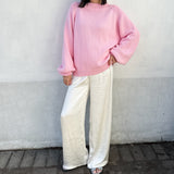 Women's Bea Cotton Knit Jumper - Pink