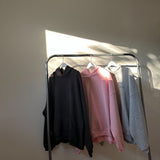 Women's Sporty Cotton Hoodie - Charcoal