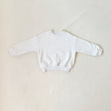 Adventure Cotton Fleece Jumper - Beige Marle
