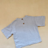 Casper Relaxed Tee - Sky