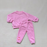 Bindi Puff Tracksuit - Flamingo/Red