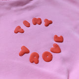 Bindi Puff Tracksuit - Flamingo/Red