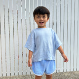 Casper Relaxed Tee - Sky