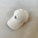 Women's Monogram Cap - Cream/Black