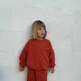 Woodie 3D Logo Tracksuit - Rust