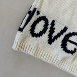 Oakie Knit Jumper - Cream/Black size M (2-3Y)