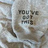 Women's Grey Marle Hoodie Size M SAMPLE