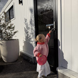 Willa Contrast Knit - Pink/Red