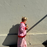 Willa Contrast Knit - Pink/Red