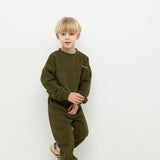 Woodie 3D Logo Tracksuit - Olive