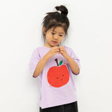 Apple Relaxed Tee - Lilac