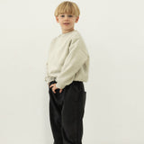 Adventure Cotton Fleece Jumper - Beige Marle