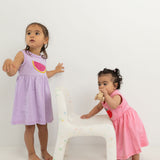 Apple Dress - Bubblegum
