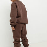 Woodie 3D Logo Tracksuit - Cocoa