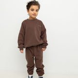 Woodie 3D Logo Tracksuit - Cocoa