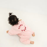 Otto Puff Circle Logo Romper - Pink