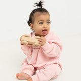 Otto Puff Circle Logo Romper - Pink