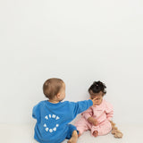 Otto Puff Circle Logo Romper - Ocean