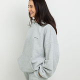 Women's Sporty Cotton Hoodie - Grey Marle