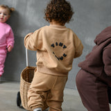 Bindi Puff Tracksuit - Fawn/Cocoa