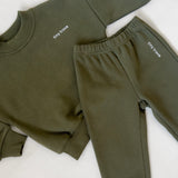 Woodie 3D Logo Tracksuit - Olive