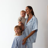 Women's Sora Relaxed Set - Sky Blue