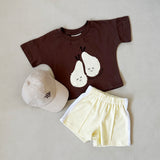 Atlas Cotton Terry Towelling Set - Lemon Drops
