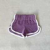 Carter Terry Towelling Shorts - Wisteria