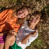 Ambrose Logo Embroidered Tee - Burnt Orange/White