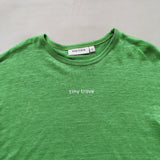 Aria Logo Tee - Lime/White