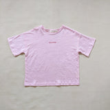Aria Logo Tee - Pink/Red