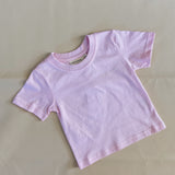 Elm 3D Logo Tee - Blush