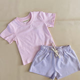 Elm 3D Logo Tee - Blush