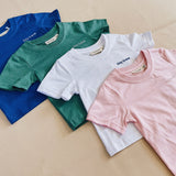 Elm 3D Logo Tee - Blush