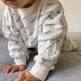 Everest All Over Logo Tracksuit - Chalk/Blue