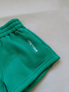 Frankie Logo Shorts - Green