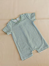 Load image into Gallery viewer, Magnolia Terry Towel Playsuit - Fern Stripe