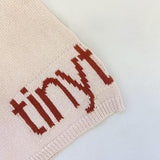 Oakie Logo Knit Jumper - Peach/Cinnamon