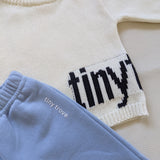 Oakie Logo Knit Jumper - Milk/Black
