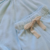 Bambi Waffle Cotton Set - Icy Blue