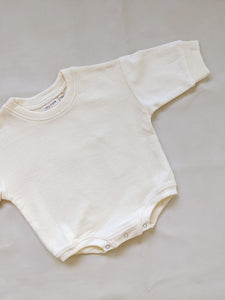 Maisie French Terry Bodysuit - Butter
