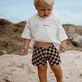 Ambrose Logo Embroidered Tee - White/Emerald