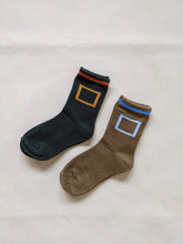 Load image into Gallery viewer, Square Socks - Forest